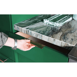 3" Modern Edge Pull, Polished Chrome Alt 3 - Image