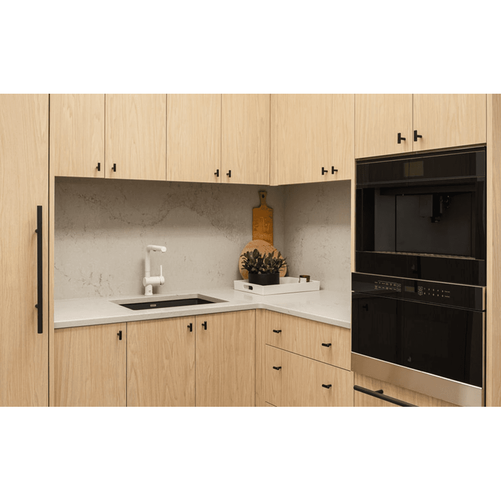 12" Bar Back to Back Mounting Appliance Pull, Flat Black Alt 1 - Image