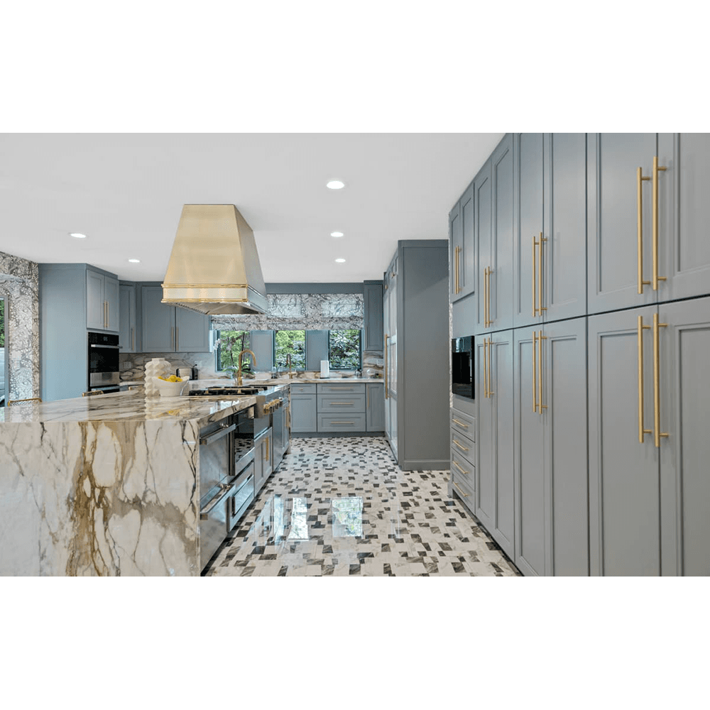 18" Bar Back to Back Mounting Appliance Pull, Polished Nickel Alt 2 - Image