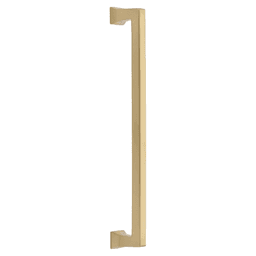 12" Alexander Back to Back Mounting Appliance Pull, Satin Brass Main - Image