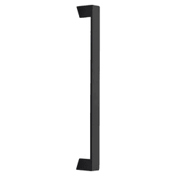 12" Trinity Back to Back Mounting Appliance Pull, Flat Black Main - Image