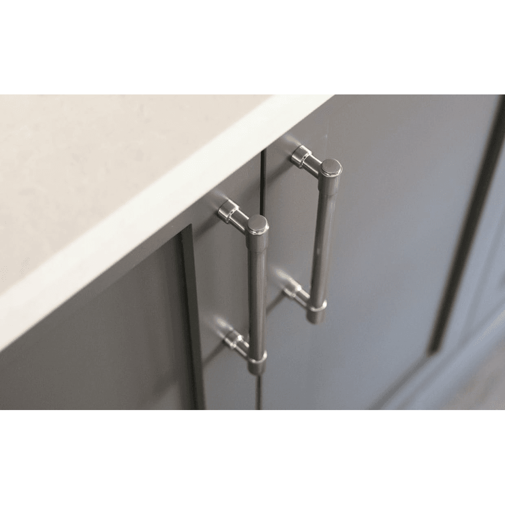 12" Jasper Back to Back Mounting Appliance Pull, Polished Chrome Alt 1 - Image