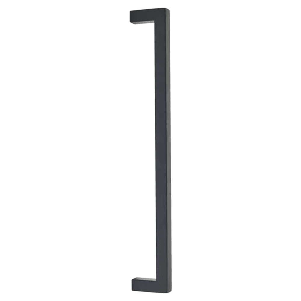 12" Warwick Back to Back Mounting Appliance Pull, Flat Black Main - Image