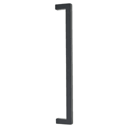 12" Warwick Back to Back Mounting Appliance Pull, Flat Black Main - Image