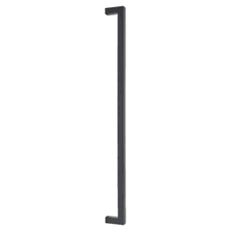 18" Warwick Back to Back Mounting Appliance Pull, Flat Black Main - Image