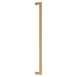 18" Warwick Back to Back Mounting Appliance Pull, Satin Brass Main - Image