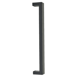 12" Keaton Back to Back Mounting Appliance Pull, Flat Black Main - Image