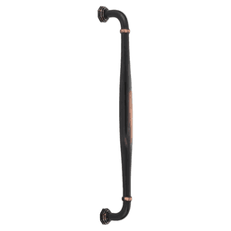 18" Blythe Back to Back Mounting Appliance Pull, Flat Black Main - Image