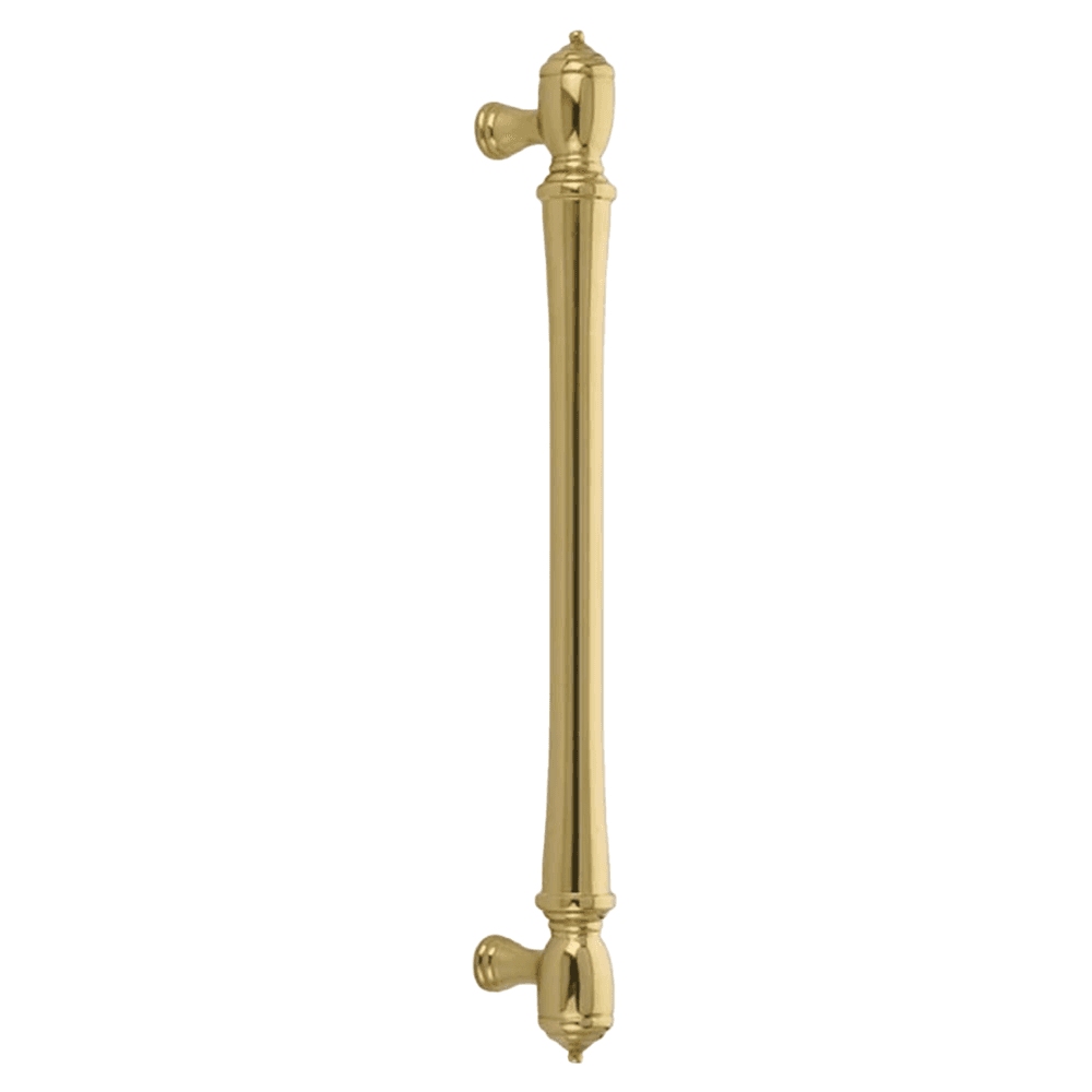 12" Spindle Concealed Surface Mounting Appliance Pull, Polished Brass Main - Image