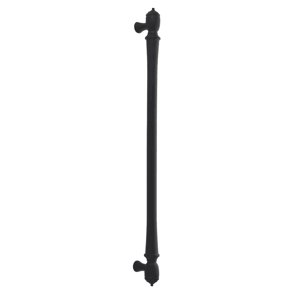 18" Spindle Concealed Surface Mounting Appliance Pull, Flat Black Main - Image