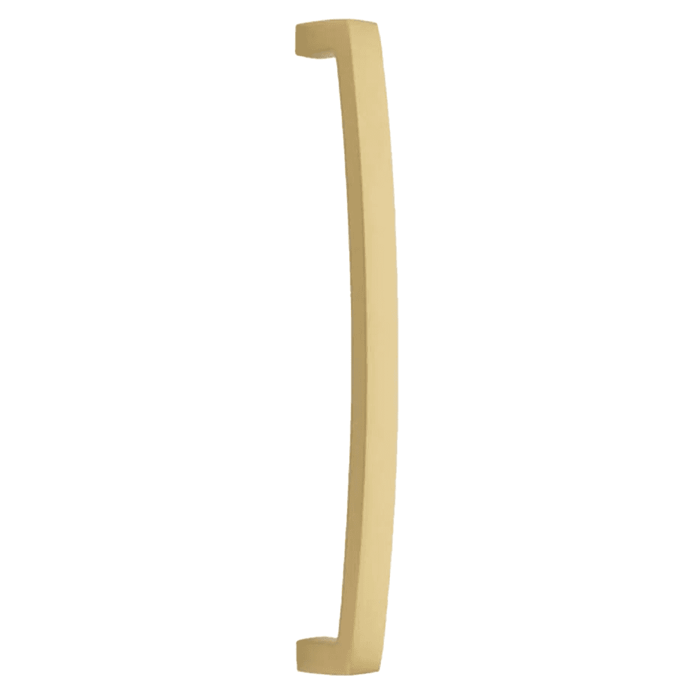 12" Bauhaus Concealed Surface Mounting Appliance Pull, Satin Brass Main - Image