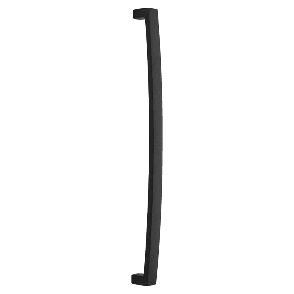 18" Bauhaus Concealed Surface Mounting Appliance Pull, Flat Black Main - Image