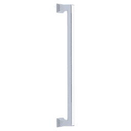 12" Alexander Concealed Surface Mounting Appliance Pull, Polished Chrome Main - Image