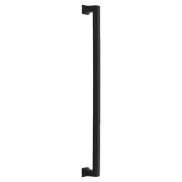 18" Alexander Concealed Surface Mounting Appliance Pull, Flat Black Main - Image