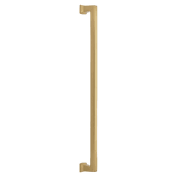 18" Alexander Concealed Surface Mounting Appliance Pull, Satin Brass Main - Image