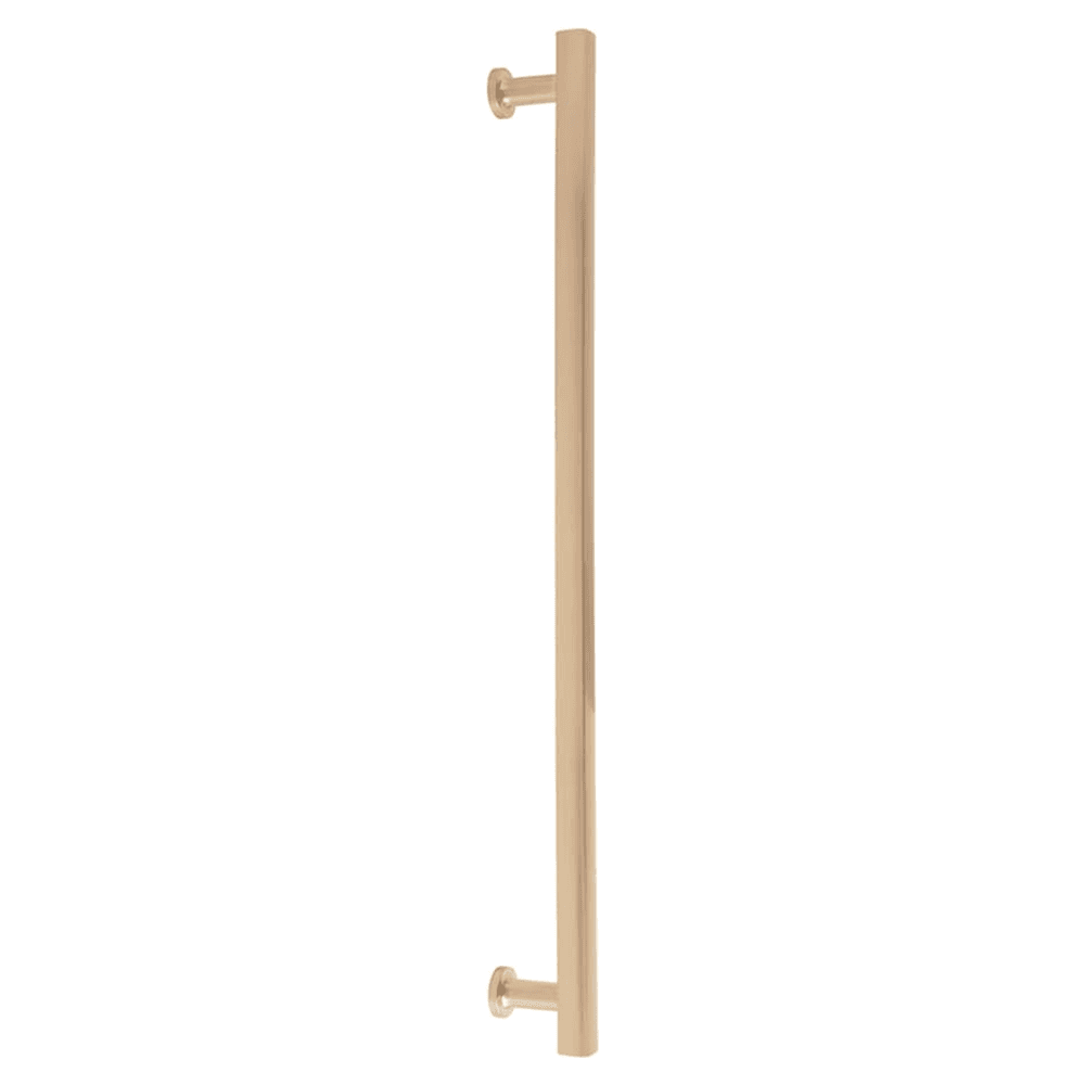 18" Freestone Concealed Surface Mounting Appliance Pull, Satin Brass Main - Image