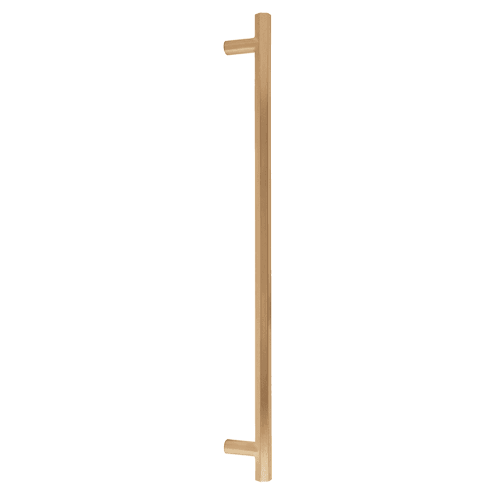 18" Mod Hex Concealed Surface Mounting Appliance Pull, Satin Brass Main - Image