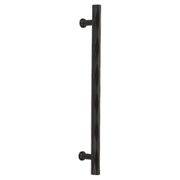 12" Tribeca Concealed Surface Mounting Appliance Pull, Flat Black Main - Image