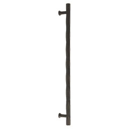 18" Tribeca Concealed Surface Mounting Appliance Pull, Flat Black Main - Image