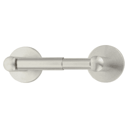 6-3/16" Disk Rosette Spring Rod Paper Holder, Stainless Steel Main - Image