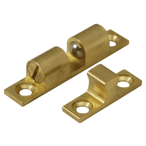 1017 Tension Ball Catch, Dull Brass - Main Image