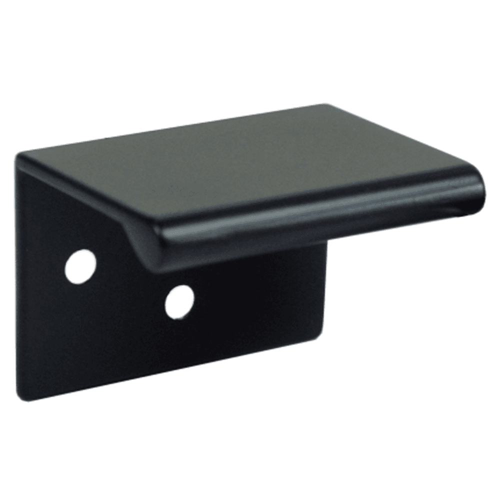 50mm Edge Pull Satin Black - Engineered Product Co. (Epco) Pull Handle
