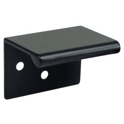50mm Edge Pull Satin Black - Engineered Product Co. (Epco) Pull Handle