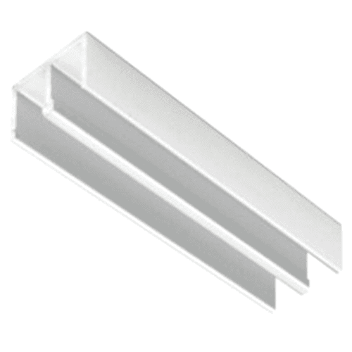 48A14 Sliding Door Upper Guide, Anodized Aluminum Finish