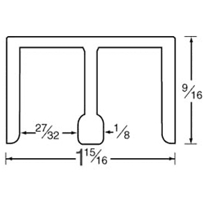 Extruded aluminum construction with predrilled screw holes and fiber glides