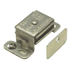 591 Double Magnetic Catch, Aluminum - Main Image