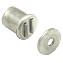 600 Round Magnetic Catch, Aluminum - Main Image