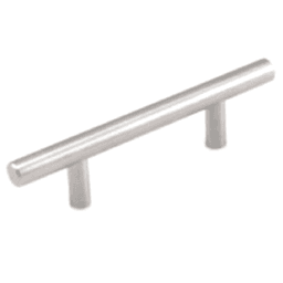 Epco 3" T-Bar Pull in Satin Nickel Finish for Cabinet Doors and Drawers