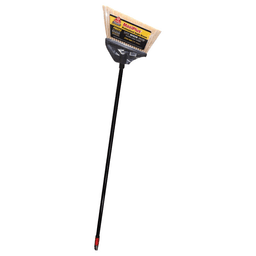 O-Cedar 51" Professional Angle Broom with Handle, Black Main - Image