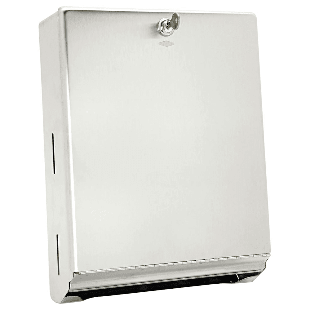 Bobrick Surface-Mount Paper Towel Dispenser, Satin Stainless Steel Main - Image