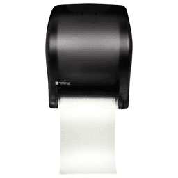 San Jamara Tear-n-Dry Essence Automatic Towel Dispenser, Black, 11-3/4" x 9-1/8" x 14-7/16" Main - Image