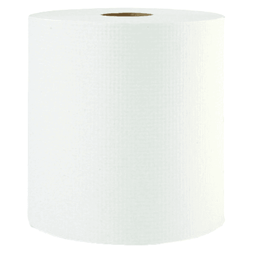 Boardwalk 1-Ply Hardwound Paper Towel, White, 8" x 800' (6 Roll/Box) Main - Image