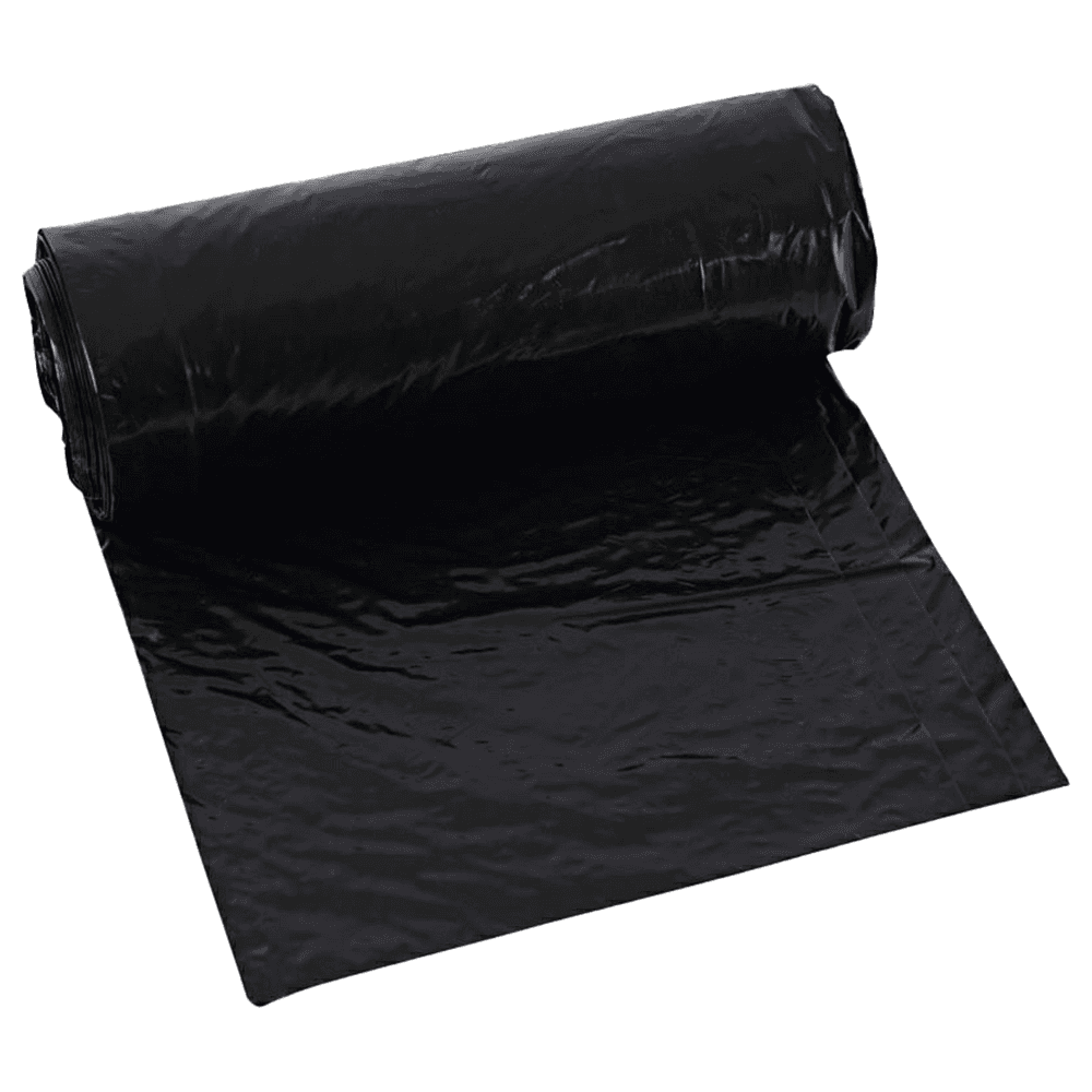 Boardwalk 16 Gallon High Density Repro Can Liner, Black (150/Box) Main - Image