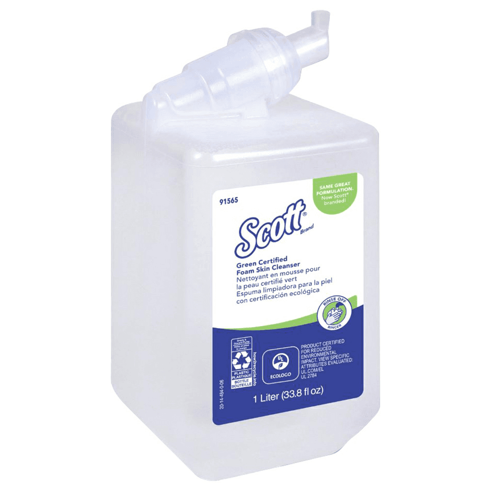 Scott Unscented Foam Skin Cleanser, 1L Bottle (6/Box) Main - Image