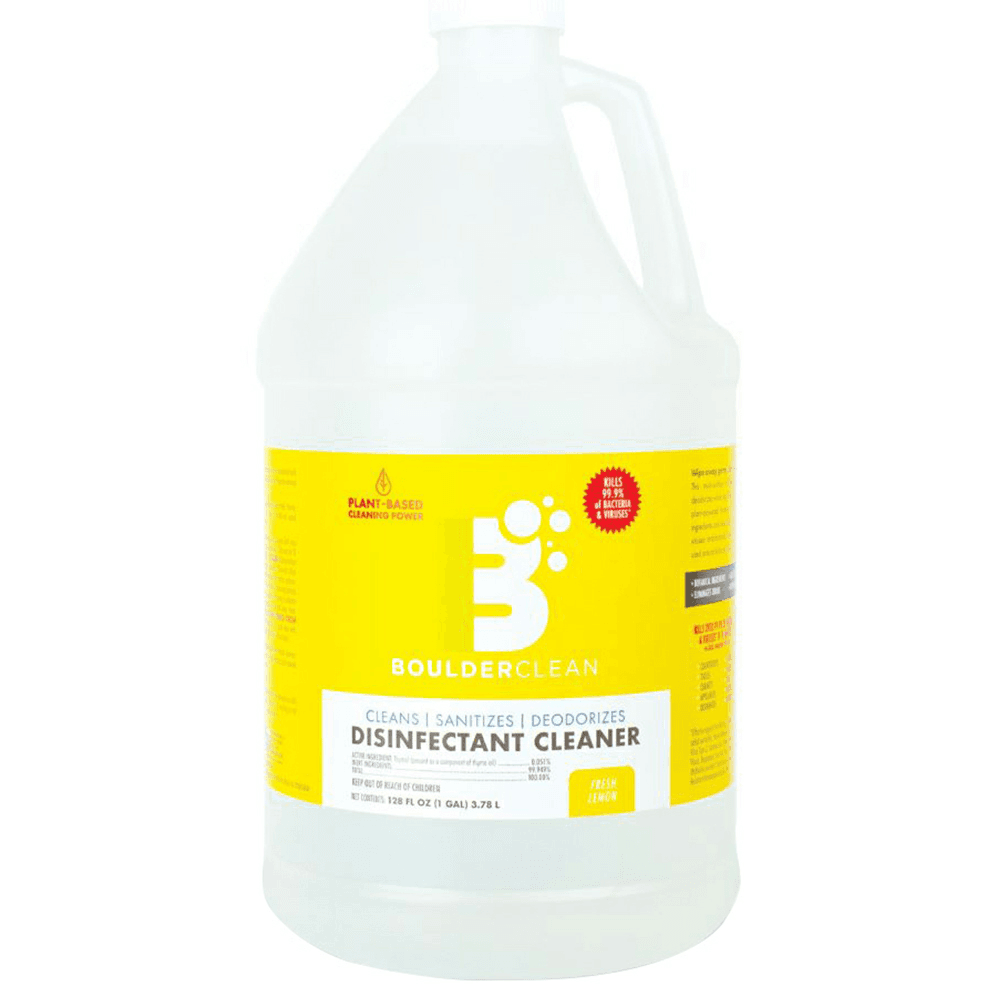 Lemon Scent Disinfectant Cleaner, 128 oz Bottle Main - Image