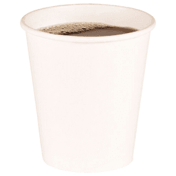 Boardwalk Poly-lined Paper Hot Cup, 10 oz, White, (1000/Box) Main - Image