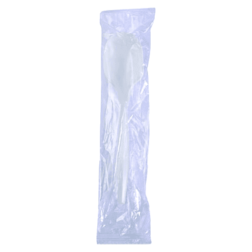 Individually Wrapped Medium Weight Spoon, White (1000/Box) Main - Image