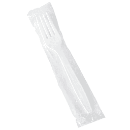 Boardwalk Individually Wrapped Medium Weight Fork, White (1000/Box) Main - Image