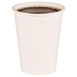 Boardwalk Poly-lined Paper Hot Cup, 12 oz, White, (1000/Box) Main - Image