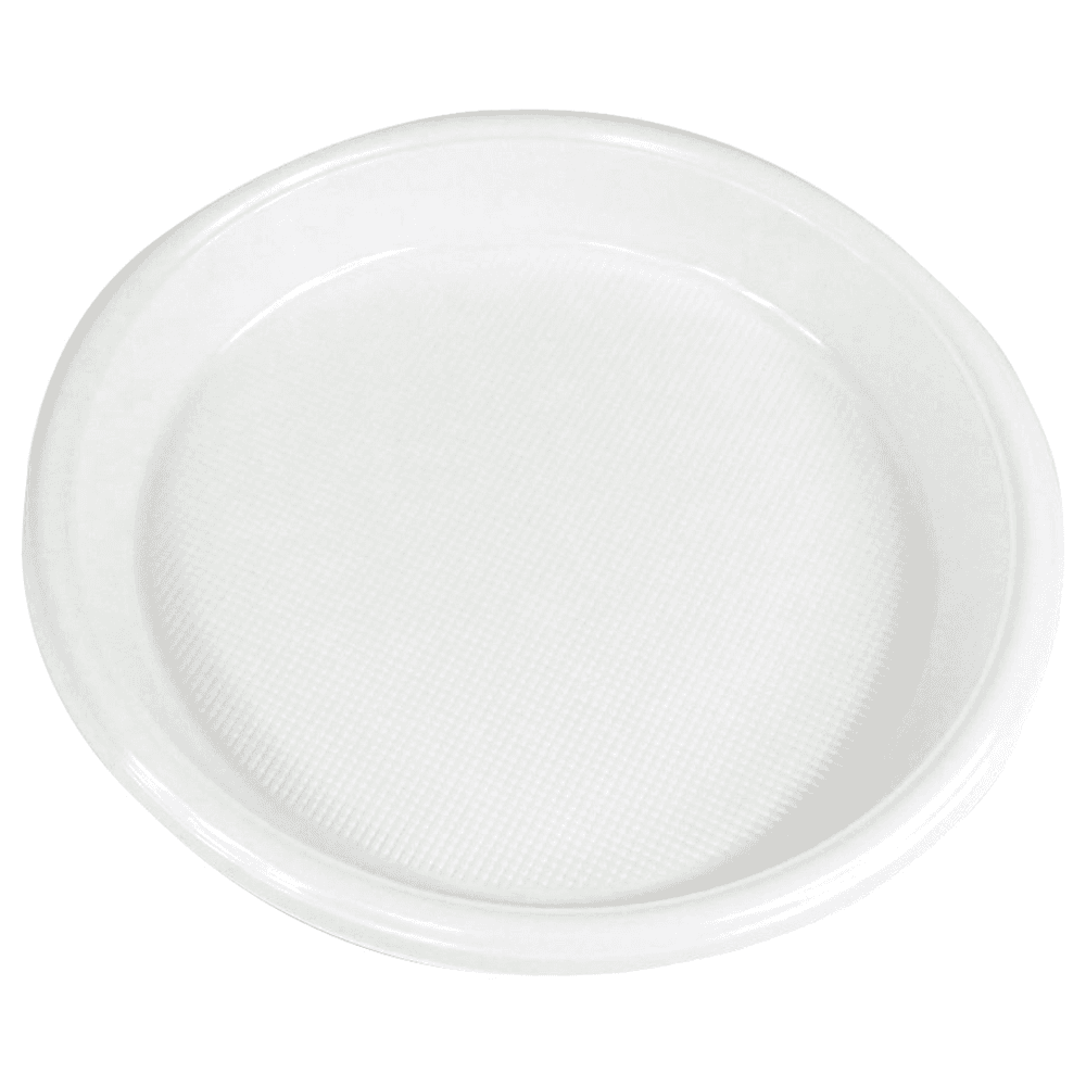 Boardwalk 10" Hi-Impact Plastic Dinnerware Plate, White (1000/Box) Main - Image