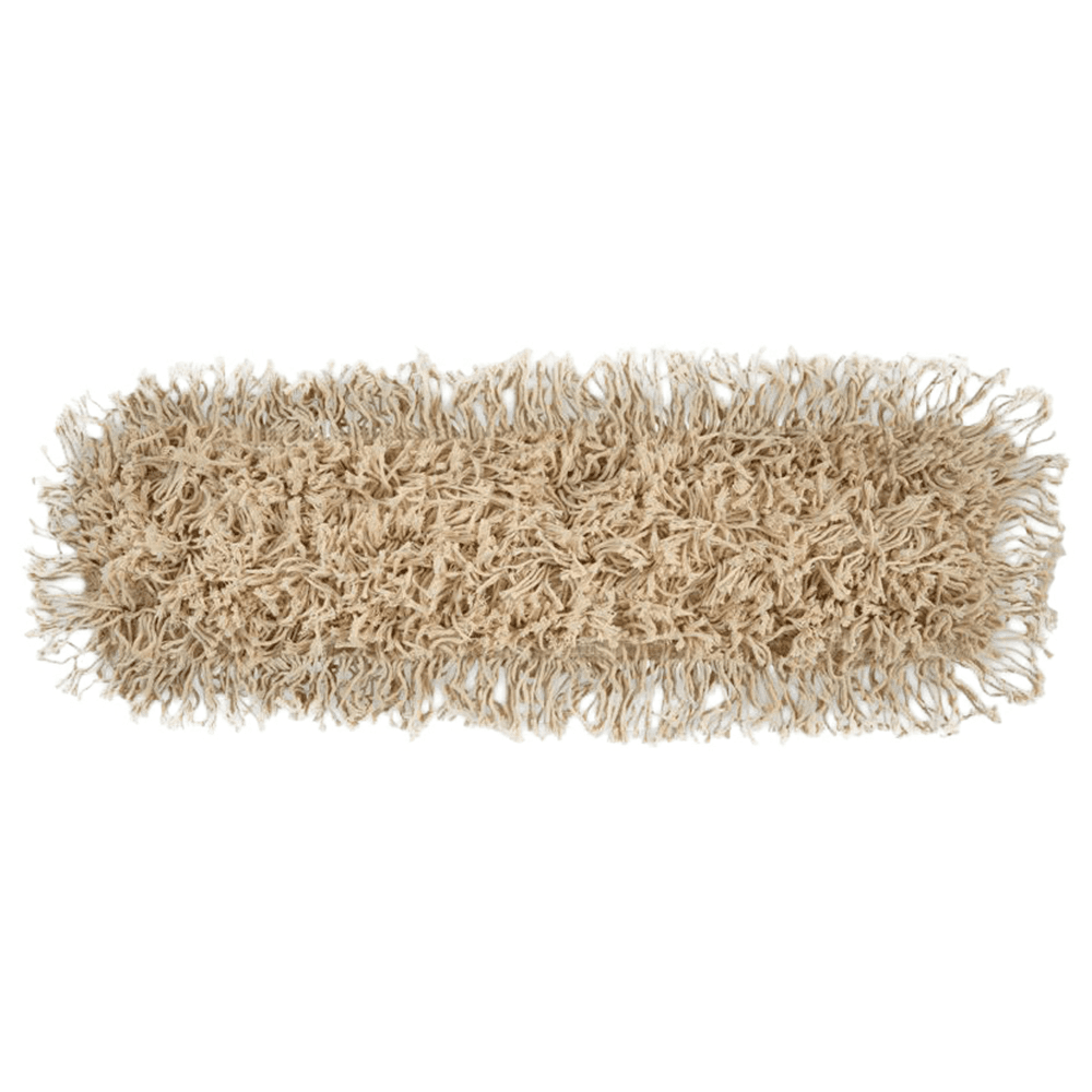 Boardwalk 24" x 5" Industrial Dust Mop Head, White Main - Image