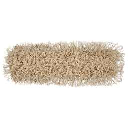 Boardwalk 24" x 5" Industrial Dust Mop Head, White Main - Image