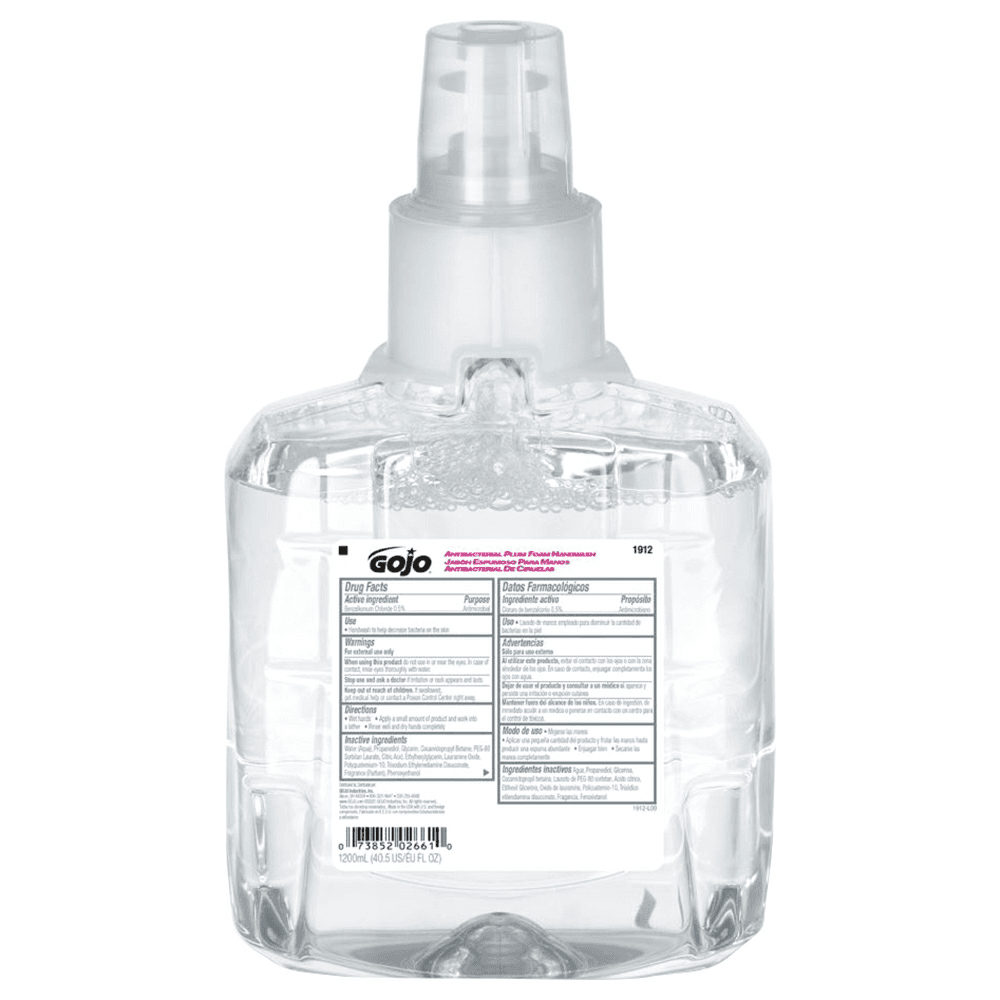 Gojo Plum Scent Hand Wash Refill for LTX-12 Dispenser, 1.2L Main - Image