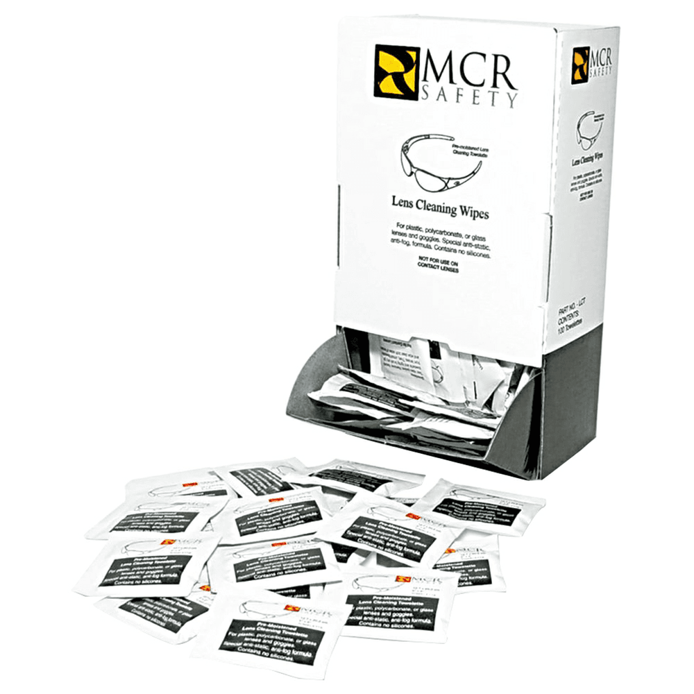 Lens Cleaning Towelette, 5-3/32" x 3-45/64" x 7-1/2" (100/Box) Main - Image