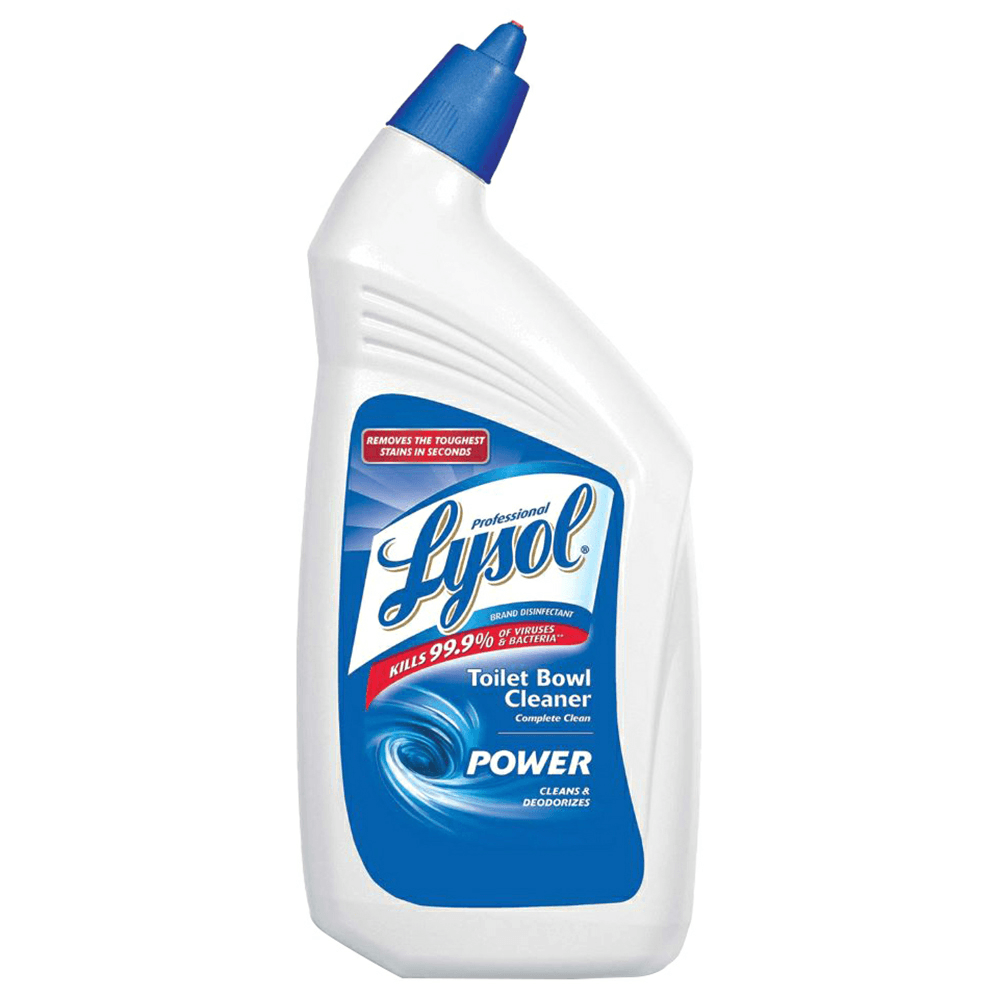 Lysol Wintergreen Scent Disinfectant Toilet Bowl Cleaner, 32 oz Bottle (3/Pack) Main - Image