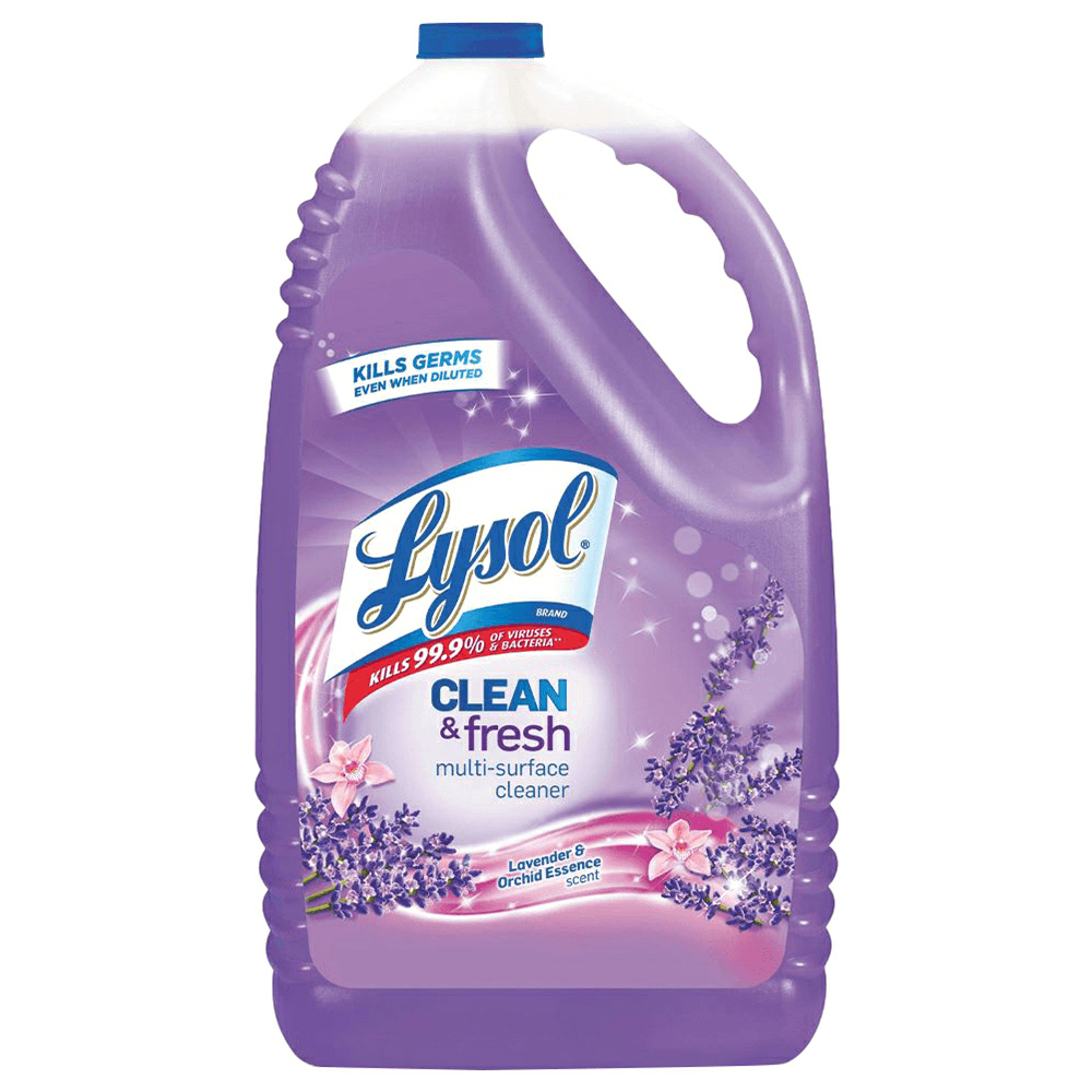 Lysol Lavender and Orchid Essence Multi-Surface Cleaner, 144 oz Bottle (3/Box) Main - Image